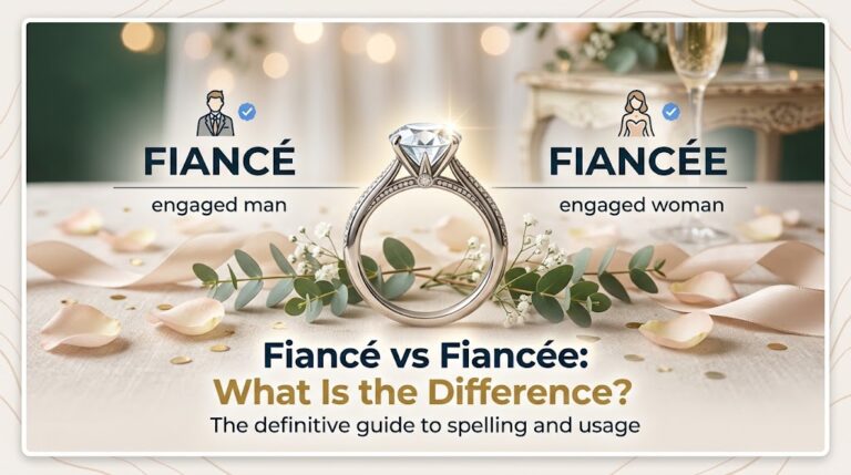 fiance vs fiancee