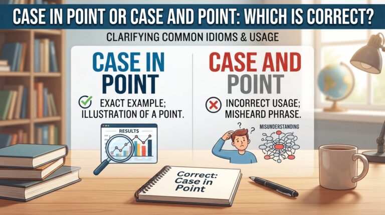 case in point or case and point