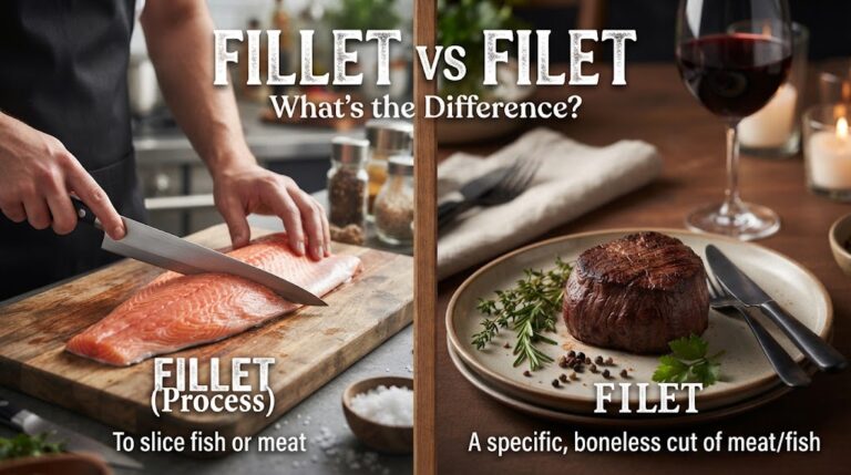 fillet vs filet