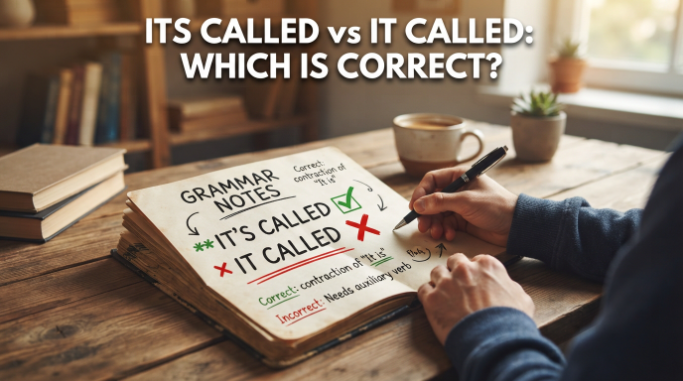 its called vs it called
