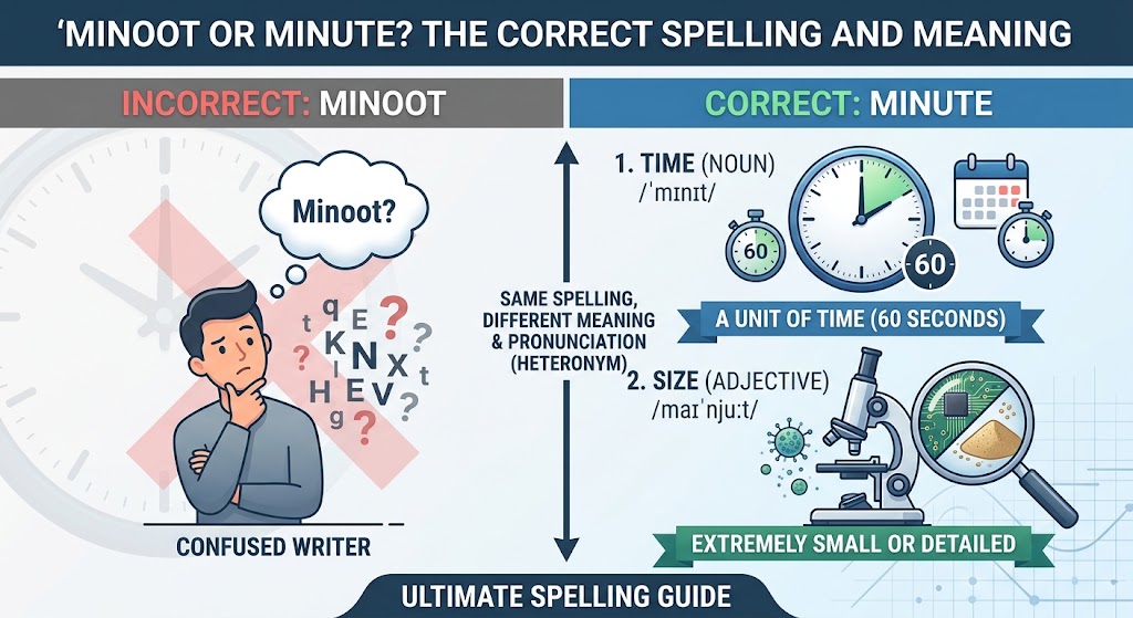 minoot or minute
