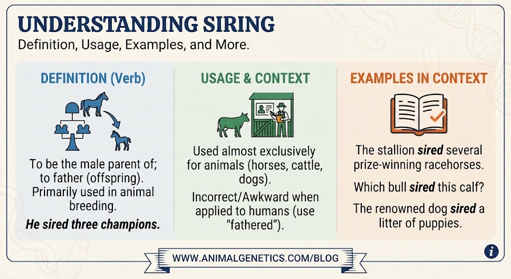 siring meaning