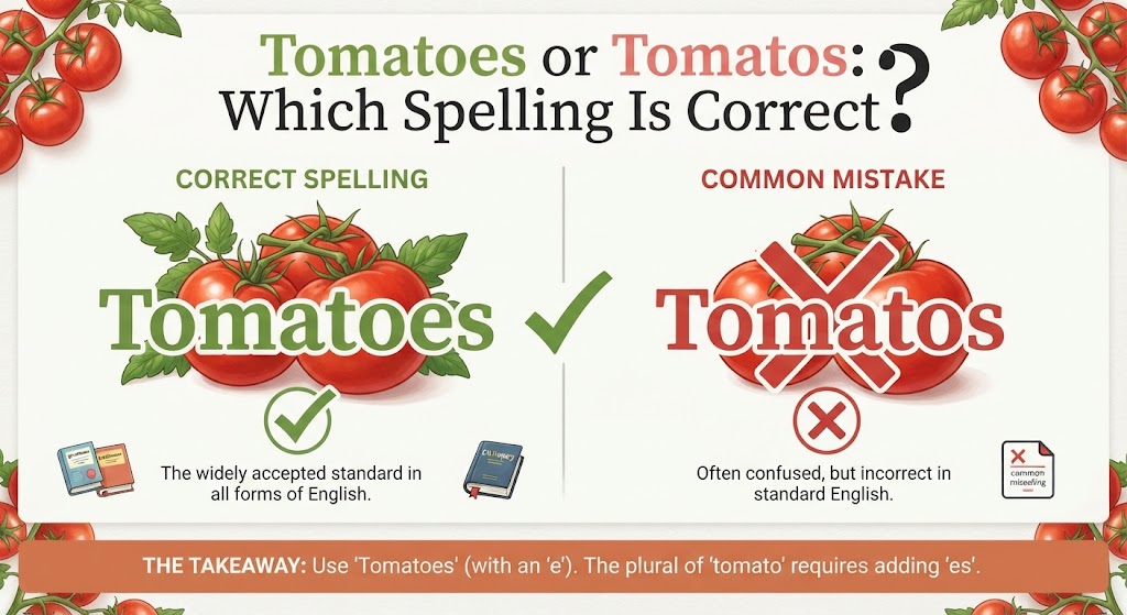 tomatoes or tomatos
