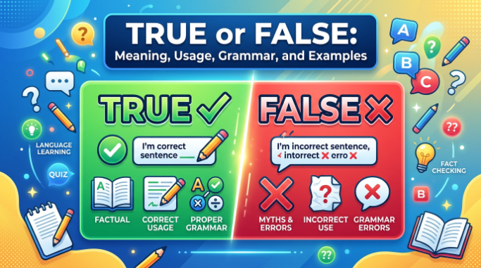 true or false