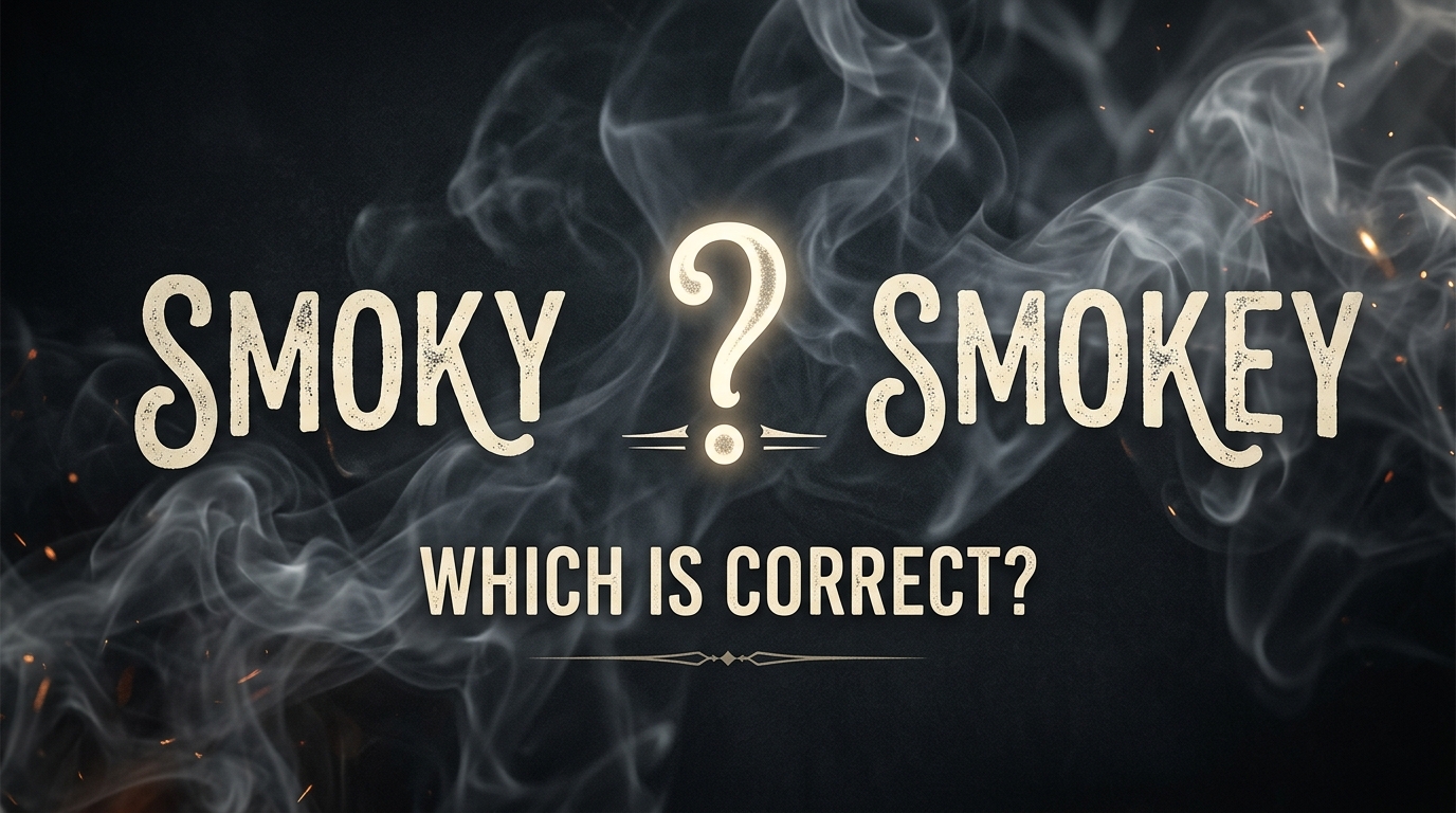Smoky or Smokey