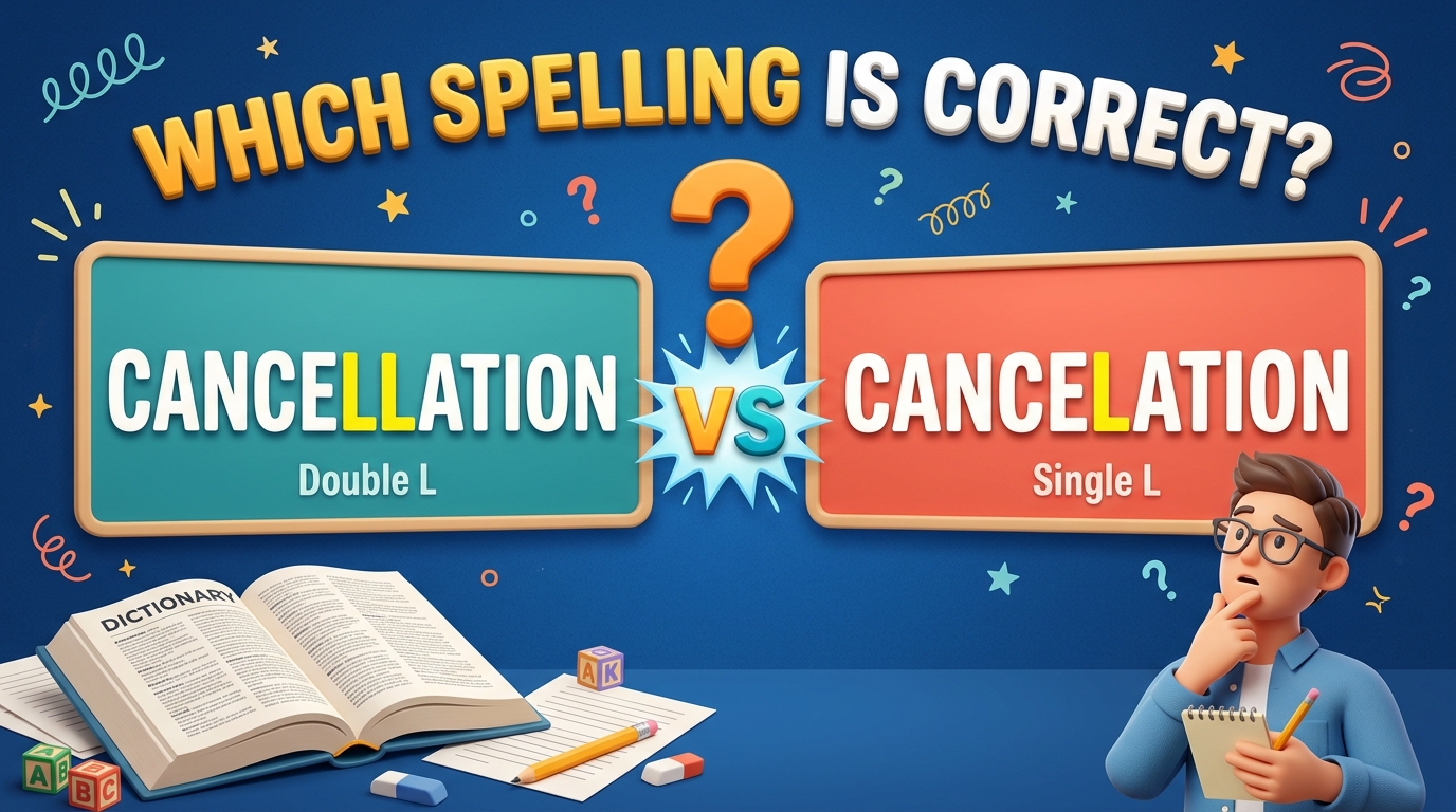 cancellation vs cancelation