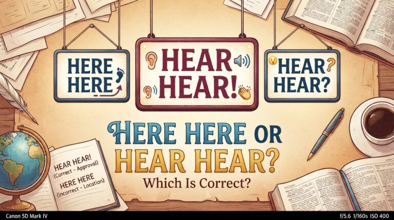 here here or hear hear