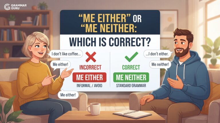 me either or me neither
