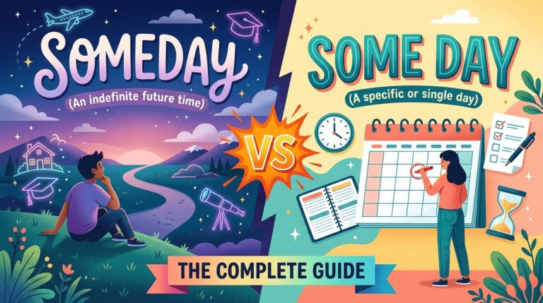 someday vs some day